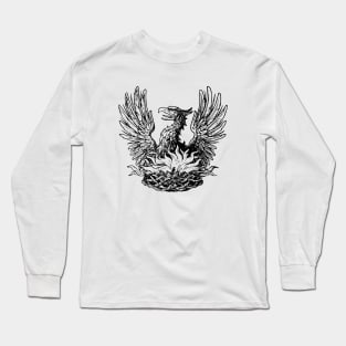 Vintage Mythological Phoenix Long Sleeve T-Shirt